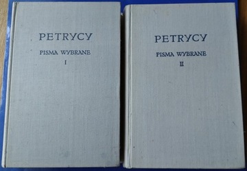 Pisma wybrane, tom 1 i 2 - Sebastian Petrycy