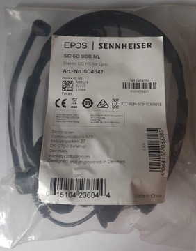 Słuchawki Sennheiser SC 60 USB Ml