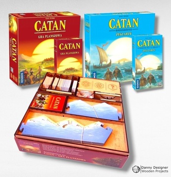 Organizer insert do gry Catan + Żeglarze na 6 osób