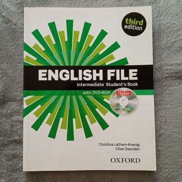 Podręcznik + DVD: English File Intermediate 