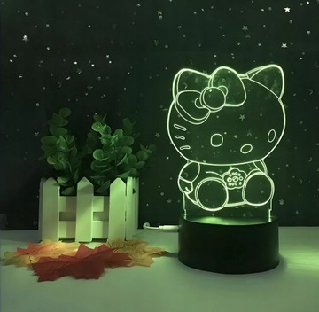 LAMPKA NOCNA HELLO KITTY