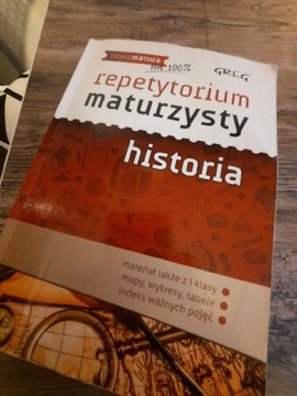 Repetytorium maturzysty HISTORIA wydawnictwo GREG