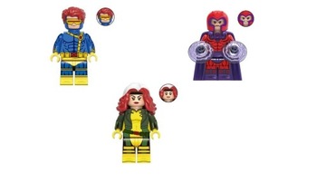 Figurki X-Men Zestaw Super Heroes Plus Karta Lego