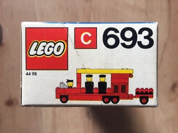 LEGO 693 Wóz strażacki rok 1975 NOWY!!!