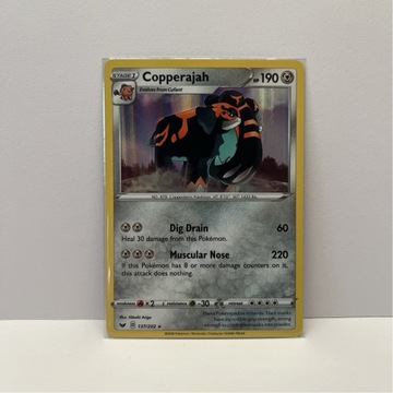 Karta Pokemon TCG Copperajah Sword & Shield
