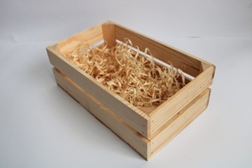 Skrzynka drewniana, box prezentowy, pudełko