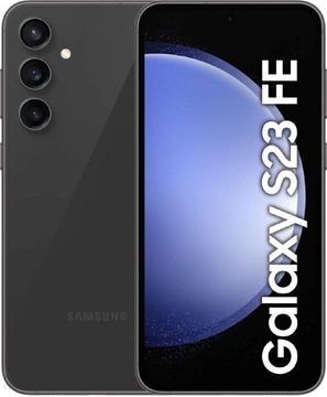 Samsung Galaxy S23Fe Nowy+Ładowarka+Etui+Ochrona+Gwarancja