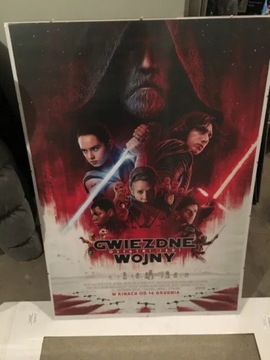 Nowy plakat! Gwiezdne Wojny Ostatni Jedi 70x100