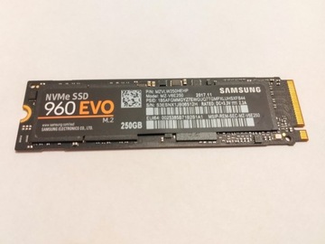 Samsung SSD 960 EVO 250GB M.2 NVMe 2280