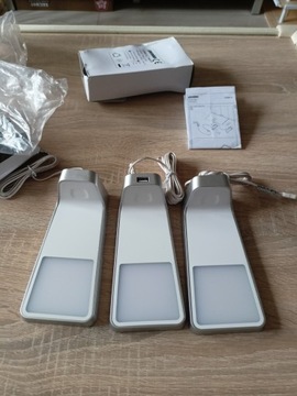 3x Lampa LED kuchenna Lena 2 USB wyłącznik nowa