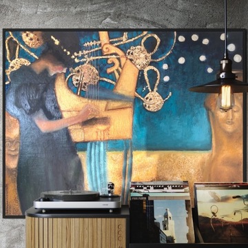 Gustaw Klimt kopia obrazu Music I