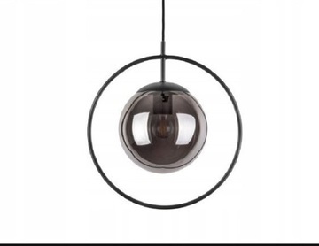Lampa wisząca Round Framed szara by Leitmotiv