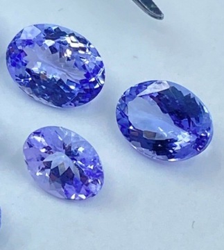 Naturalny Tanzanit Owal 4 x 3 mm