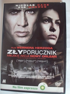 DVD FILM ZŁY PORUCZNIK 2009 POLSKI LEKTOR I NAPISY