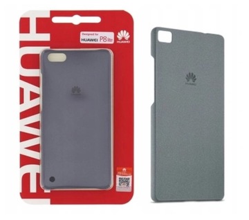 Oryginalne Etui Huawei P8 Lite Plecki Szare 