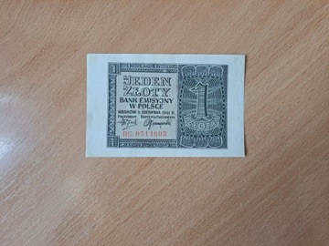 Polska 1 złoty 1941 
