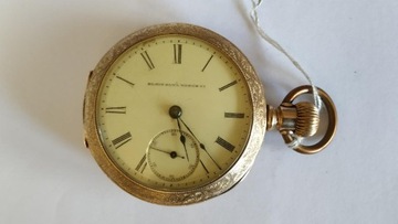 Złoty Zegarek Kieszonkowy  Elgin  1866-1875, Royal