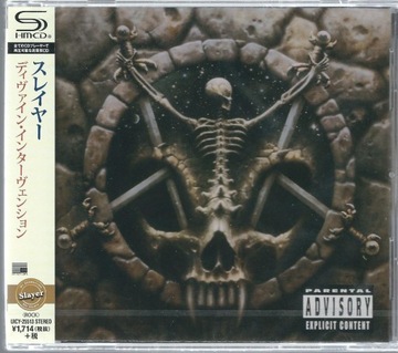 CD Slayer - Divine Intervention (2015 Japan) SHMCD