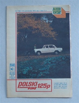 PRZEKRÓJ nr 1750 z 22.10.1978 r. POLSKI FIAT 125 p