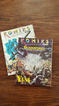 Komiks. Wydawnictwo z 1989 roku.