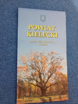 Powiat Kielecki mapa 