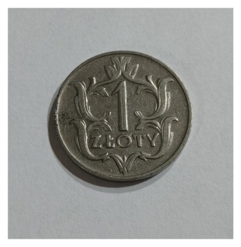 Moneta stara 1 złoty 1929