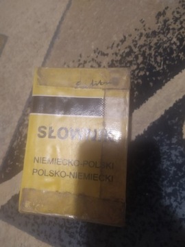 Słownik niemiecko polski ex libri