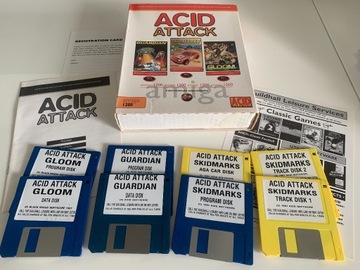 Acid Attack Gloom Guardian Skidmarks Amiga 1200 AG