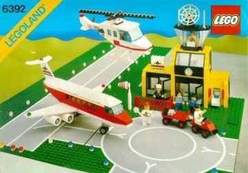 LEGO Town  6692 z 1985r. Lotnisko AirPort