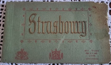 Strasburg 20 wyrywanych pocztówek ok 1900r.