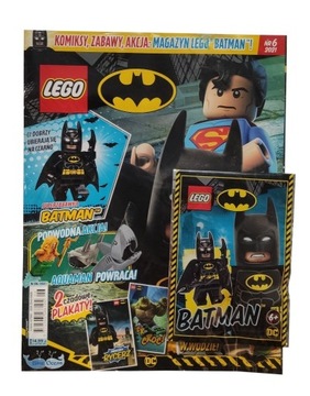 Magazyn Czasopismo LEGO Batman- 06/2021 - Batman