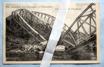 OSTPREUßEN: FRIEDLAND MOST OK.1915 - 5477