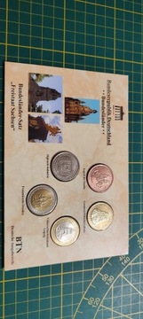 Zestaw niemieckich monet