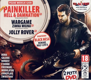 Gry CD-Action 2x DVD 211: Jolly Rover, Painkiller