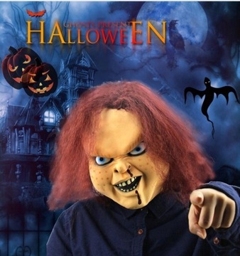 Maska karnawałowa halloween Laleczka Chucky