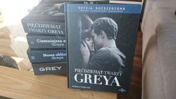 50 twarzy Graya trylogia bestseller + film