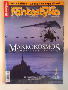 Miesięcznik Nowa Fantastyka. Numer 4 z 2003 r.