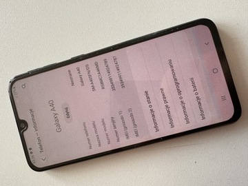 Samsung A40 płyta główna, bez blokad,