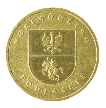 2 złote "Województwo Podlaskie" rok 2004