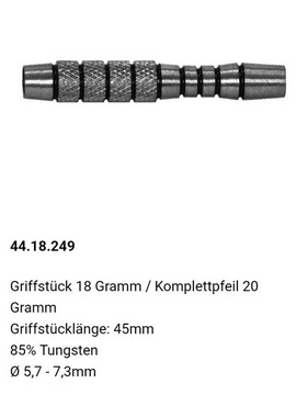 Barrel DART MP   18gr / 20gr Lotki 