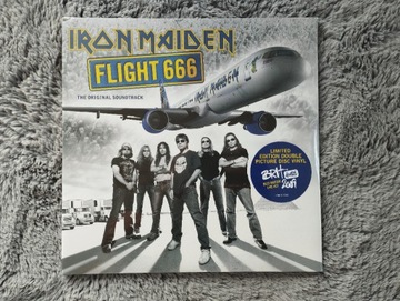 NOWY 2LP IRON MAIDEN Flight 666 1 st. 2009 FOLIA