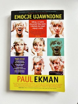 Paul Ekman Emocje ujawnione podręcznik książka unikat 