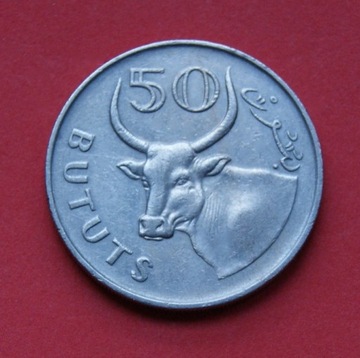 50 Bututs 1971 r.  -  Gambia    Stan !!