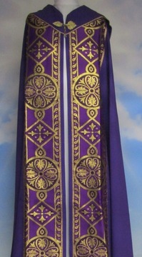 Kapa dla kapłana fioletowa 