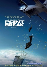 POINT BREAK NA FALI - film na płycie DVD (box)