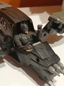 Batman Mroczny Rycerz  Batmobil figurka i pojazd 