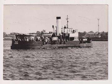 Świnoujście  1961r. Statek Prom PAROWY   z220