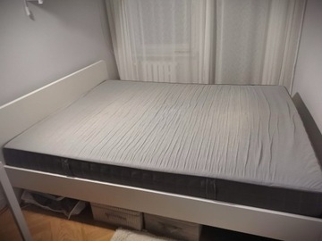 Komplet łóżko 160x200 cm + dno łóżka + materac