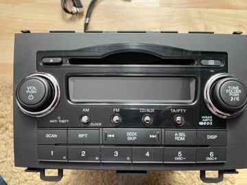  ORG Radioodtwarzacz CD MP3 WMA HONDA CR-V