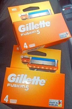 Maszynka Gillette Fusion 5+5 sztuk ostrzy Fusion 5